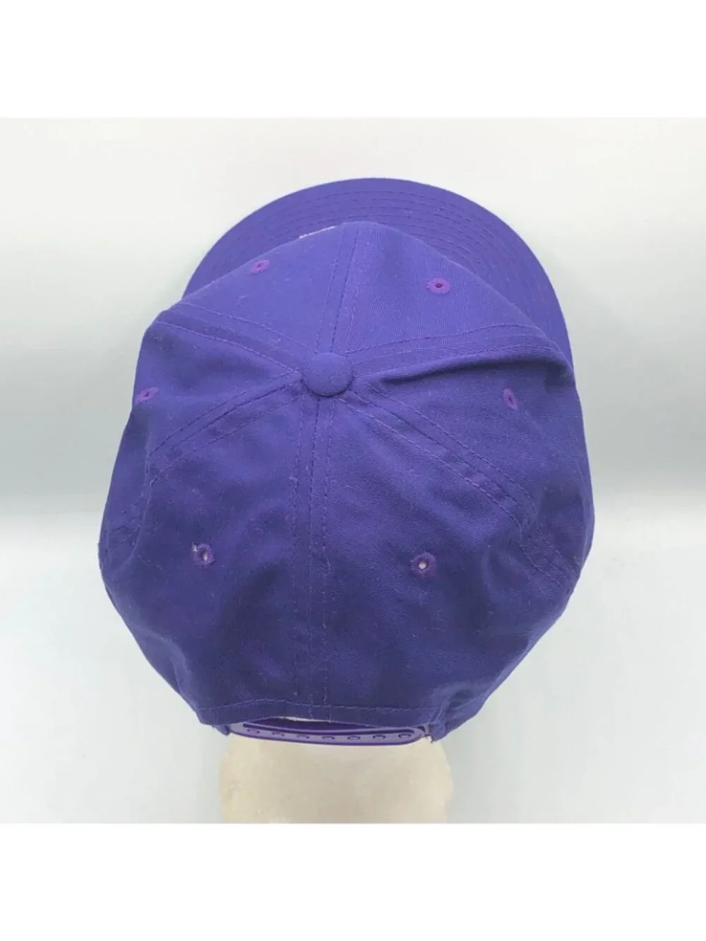 LSU Tigers Louisiana State University Annco Purple Emboirdered Snapback Hat NCAA